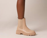 Bota Cano Médio Tratorada Elástico C 30478 0001 0002 Anacapri